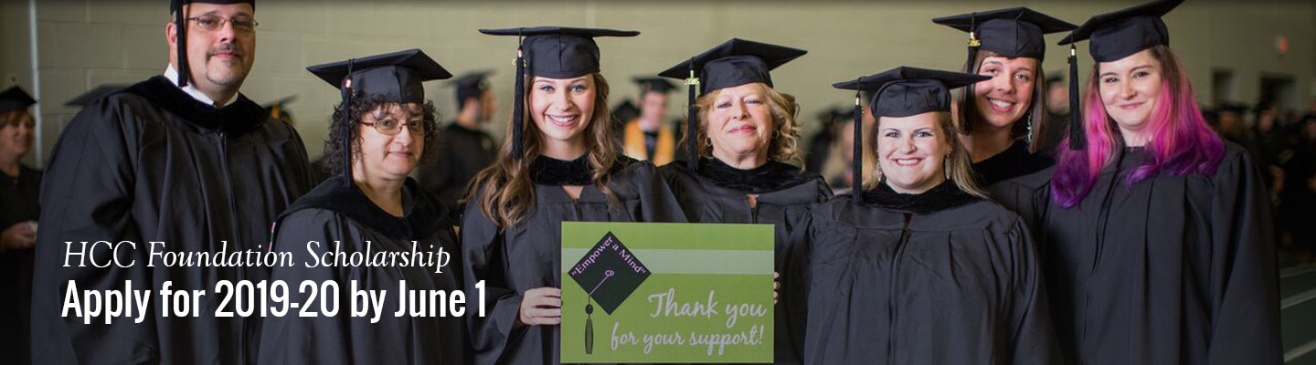 HCC Foundation Scholarship, Apply for the 2019-20 scholarship by June 1