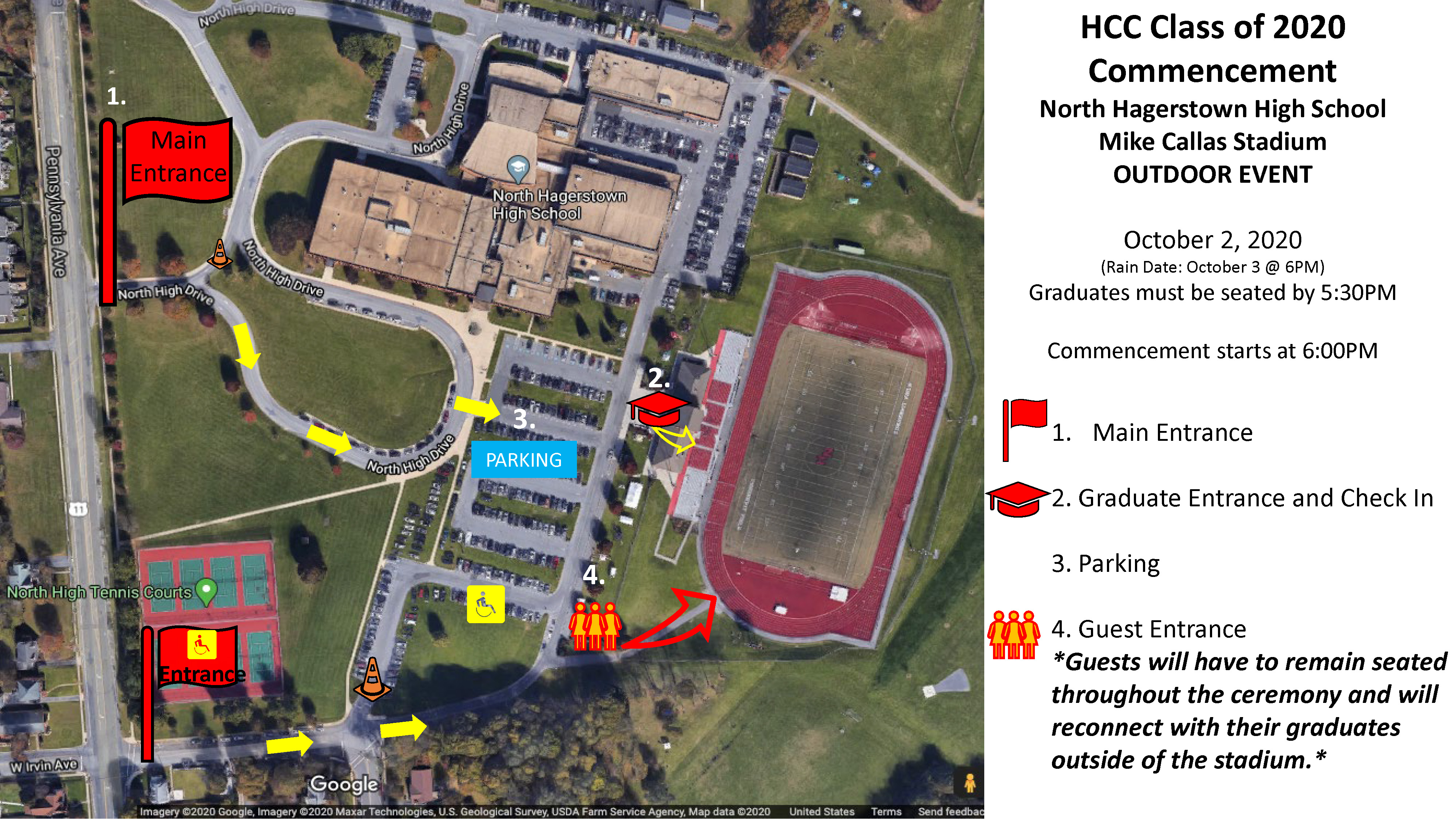 HCC Grad 2020 Map