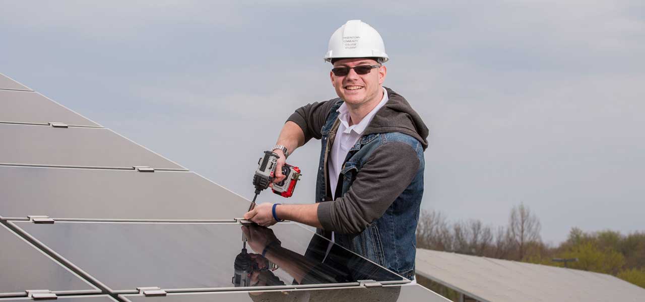 Installation of solar panels