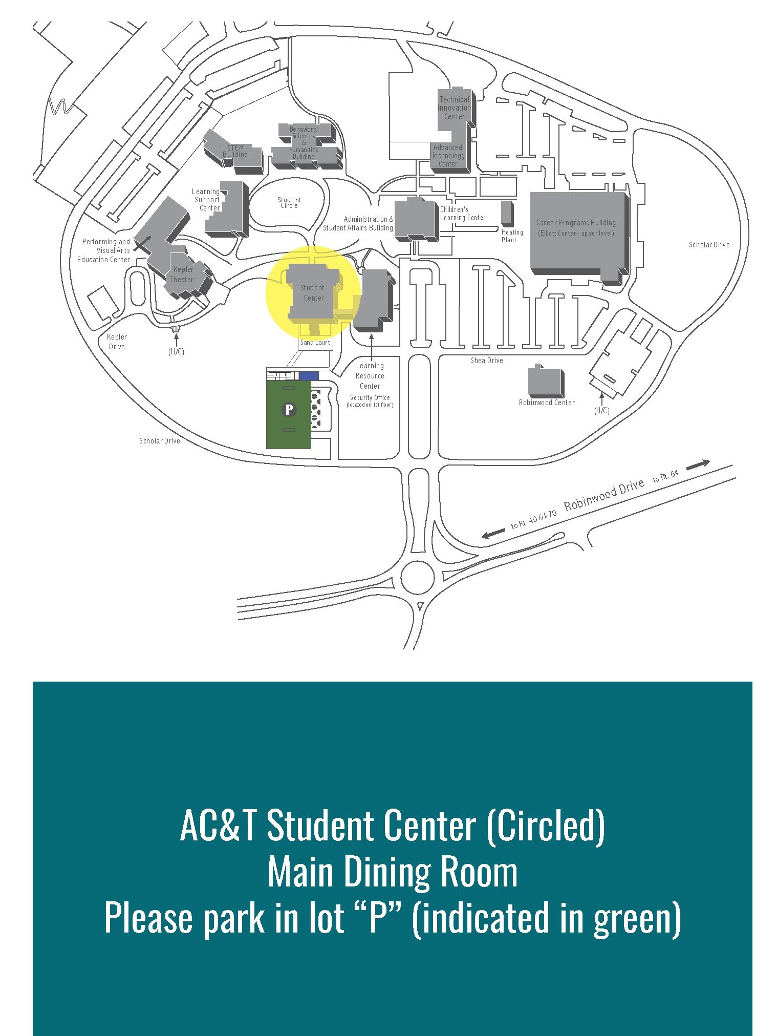 map of campus