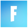 Logo for the video game Fortnite