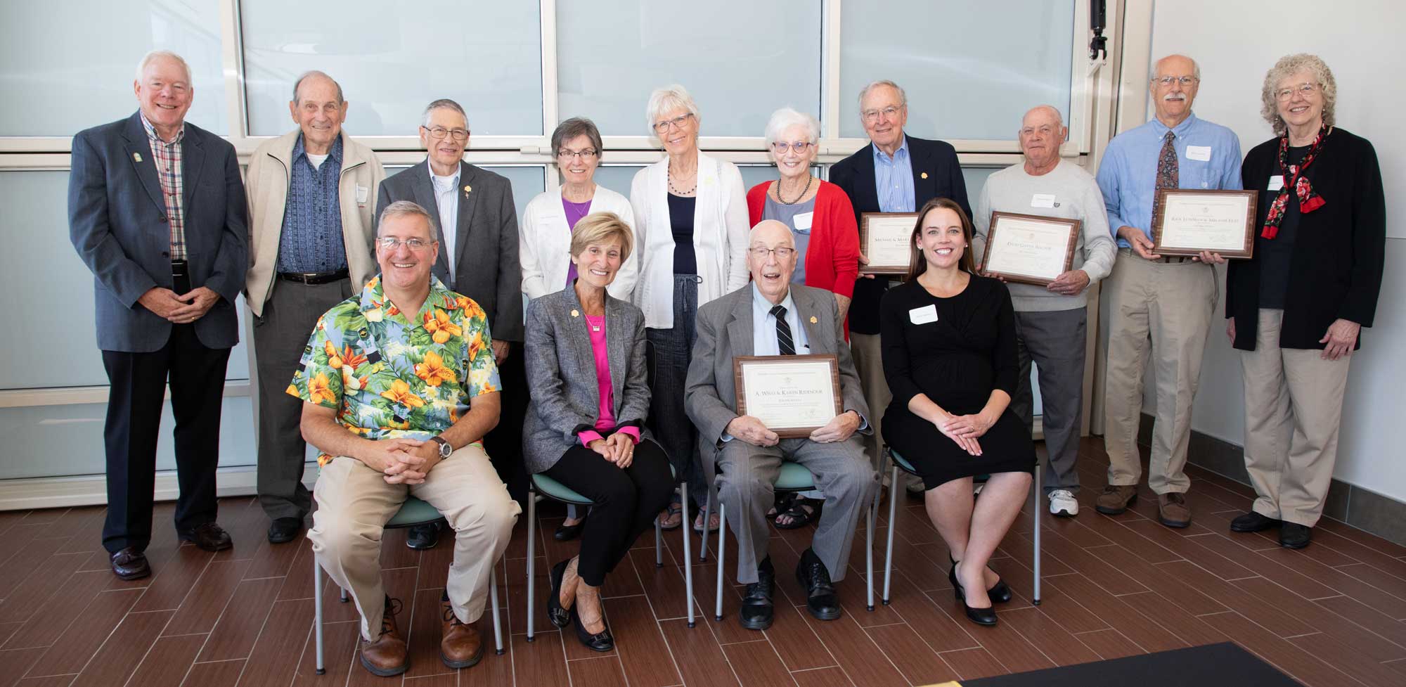 1946 Society Member Group Photo