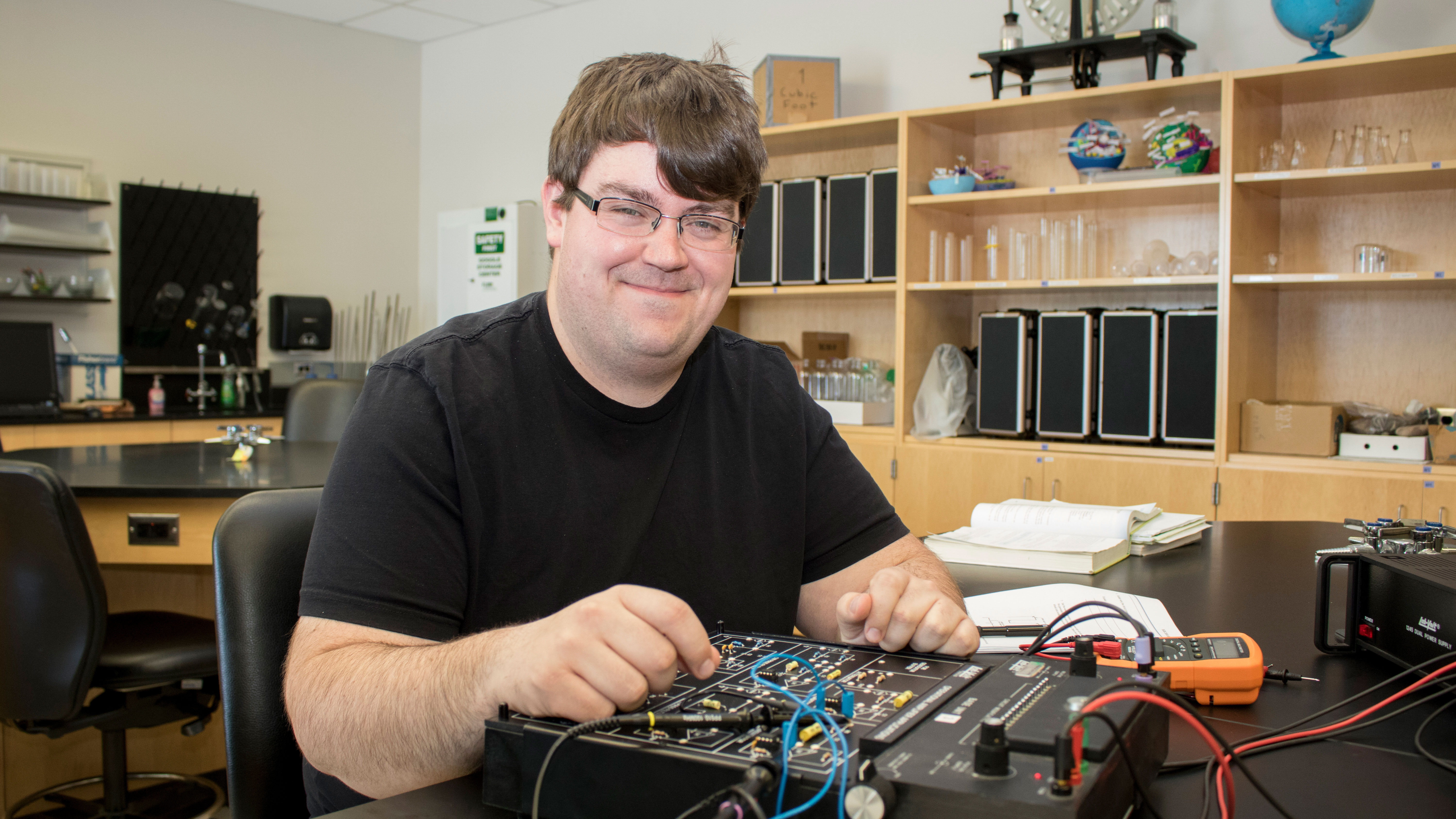 student of electrical engineering