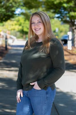 Taylor Barnes on campus